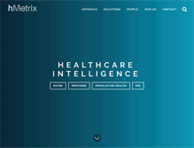 Tablet Screenshot of hmetrix.com